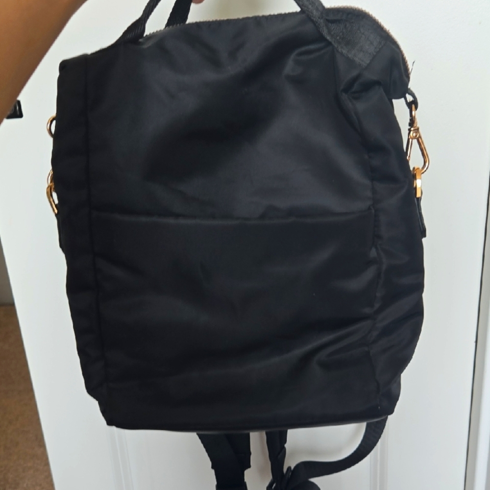 A New Day Mini Backpack with Gold Zipper